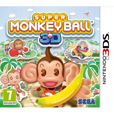 Super Monkey Ball 3D [3DS, английская версия]